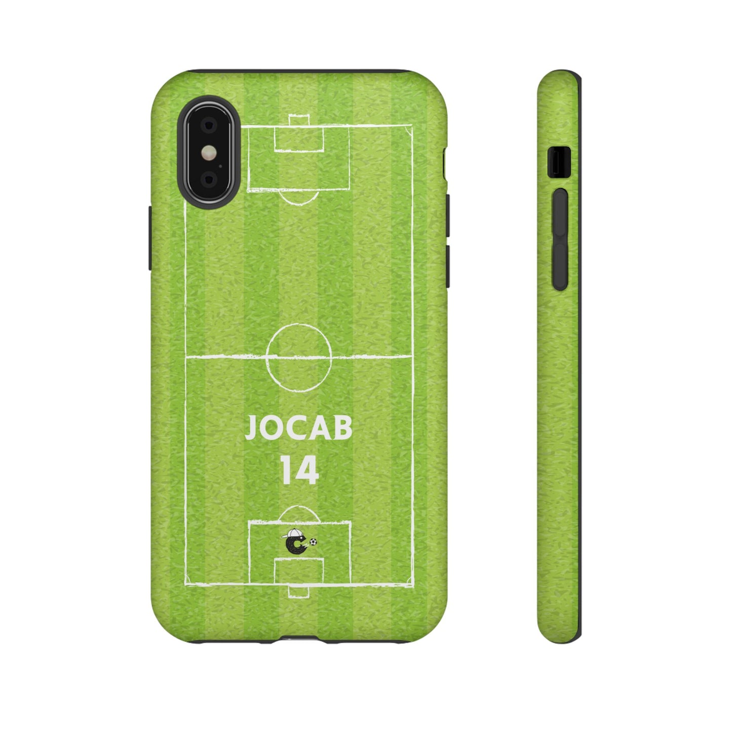 Light Green Football Phone Case - Tough Case