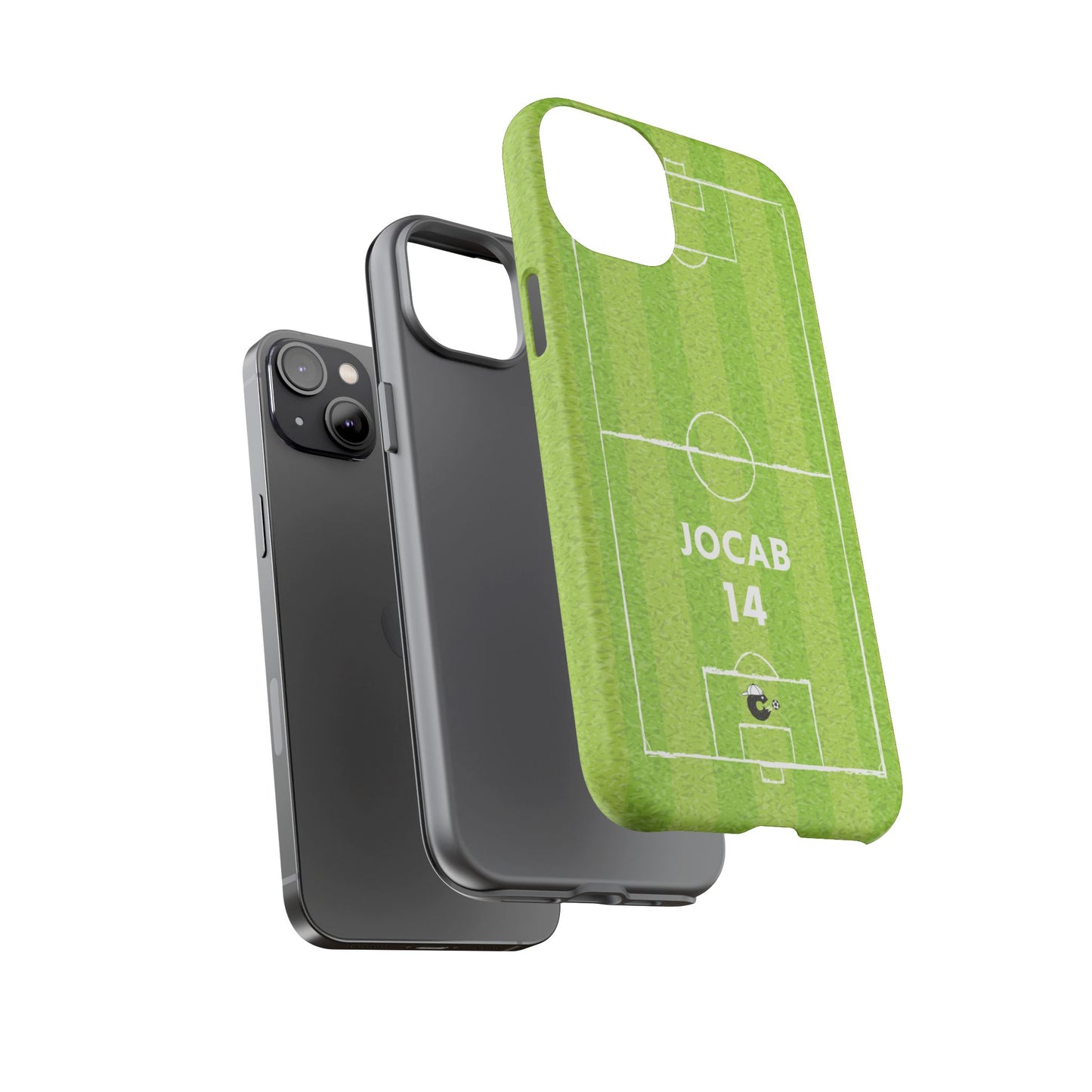 Light Green Football Phone Case - Tough Case