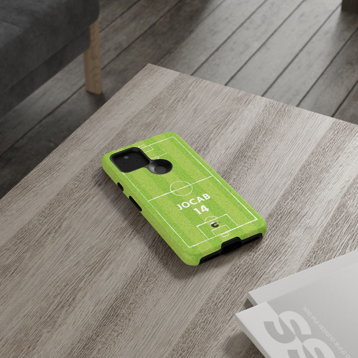 Light Green Football Phone Case - Tough Case