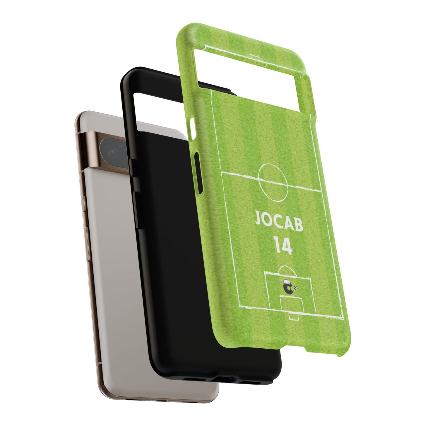 Light Green Football Phone Case - Tough Case