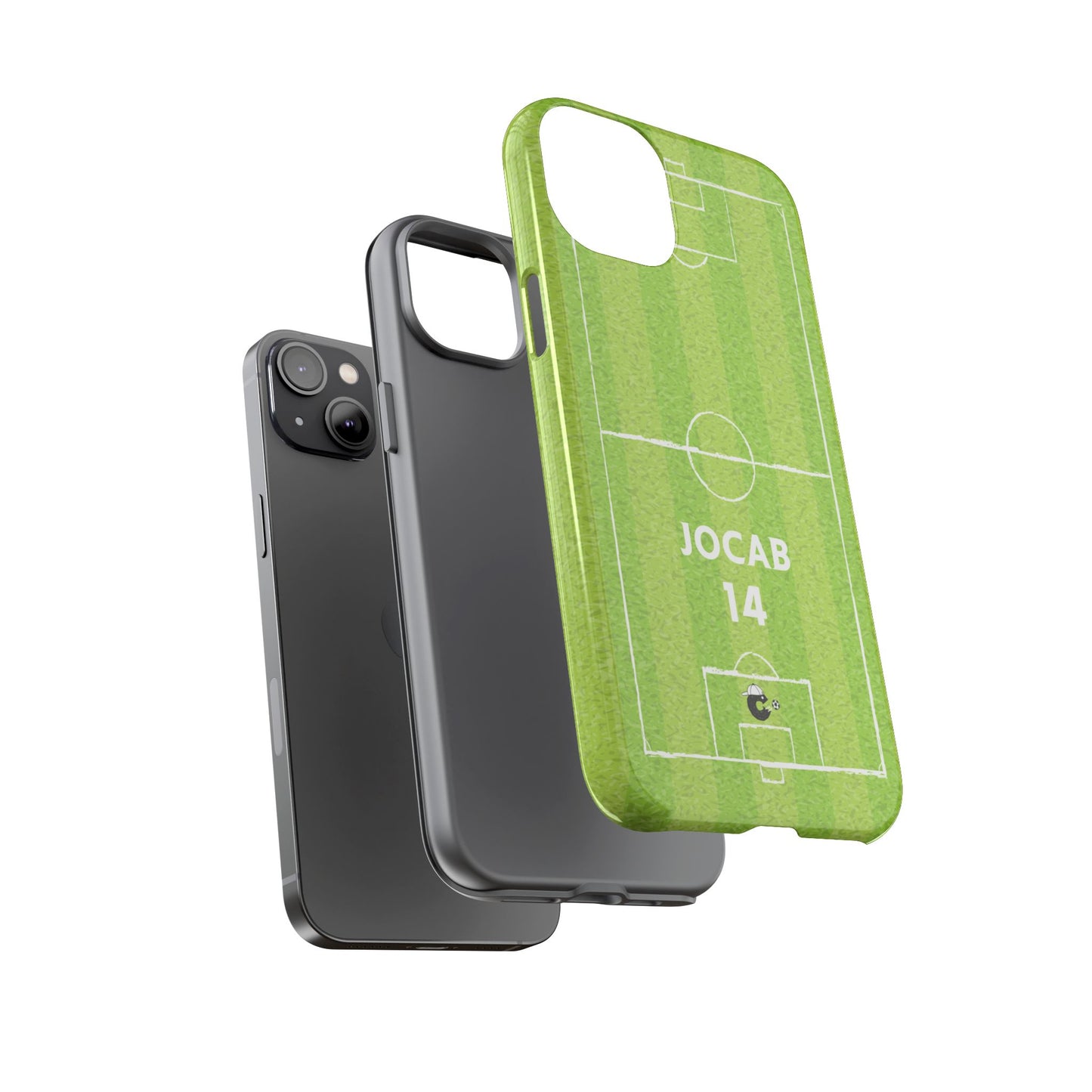 Light Green Football Phone Case - Tough Case