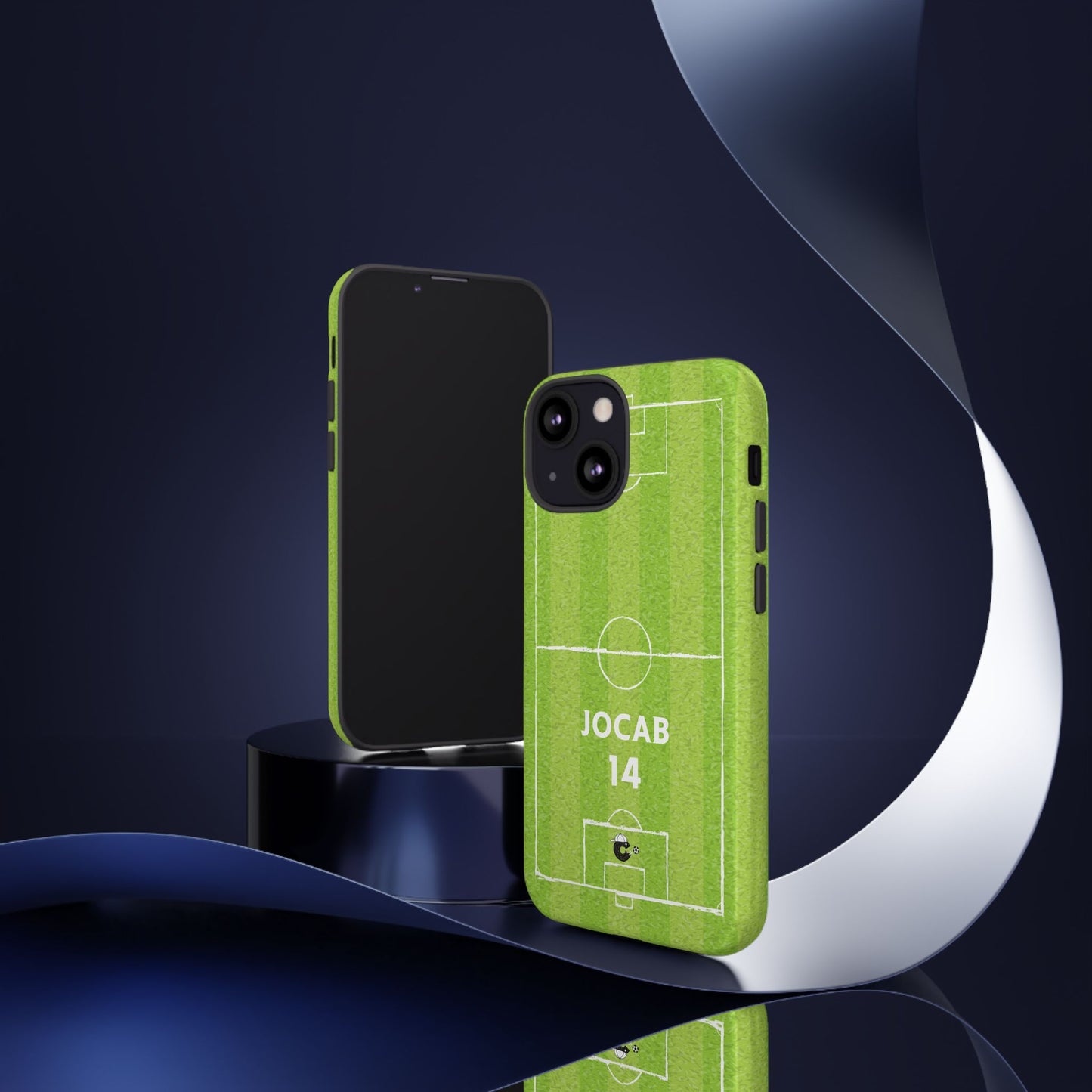 Light Green Football Phone Case - Tough Case