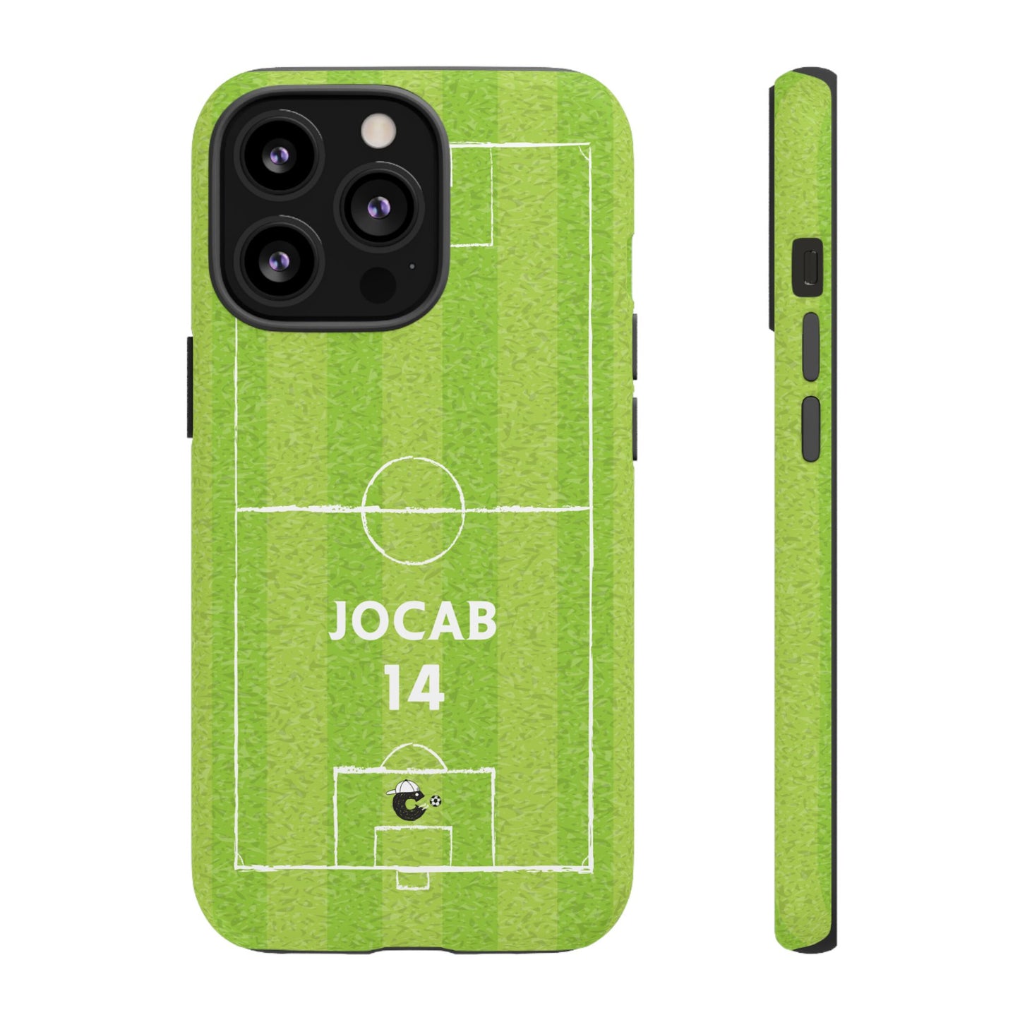 Light Green Football Phone Case - Tough Case