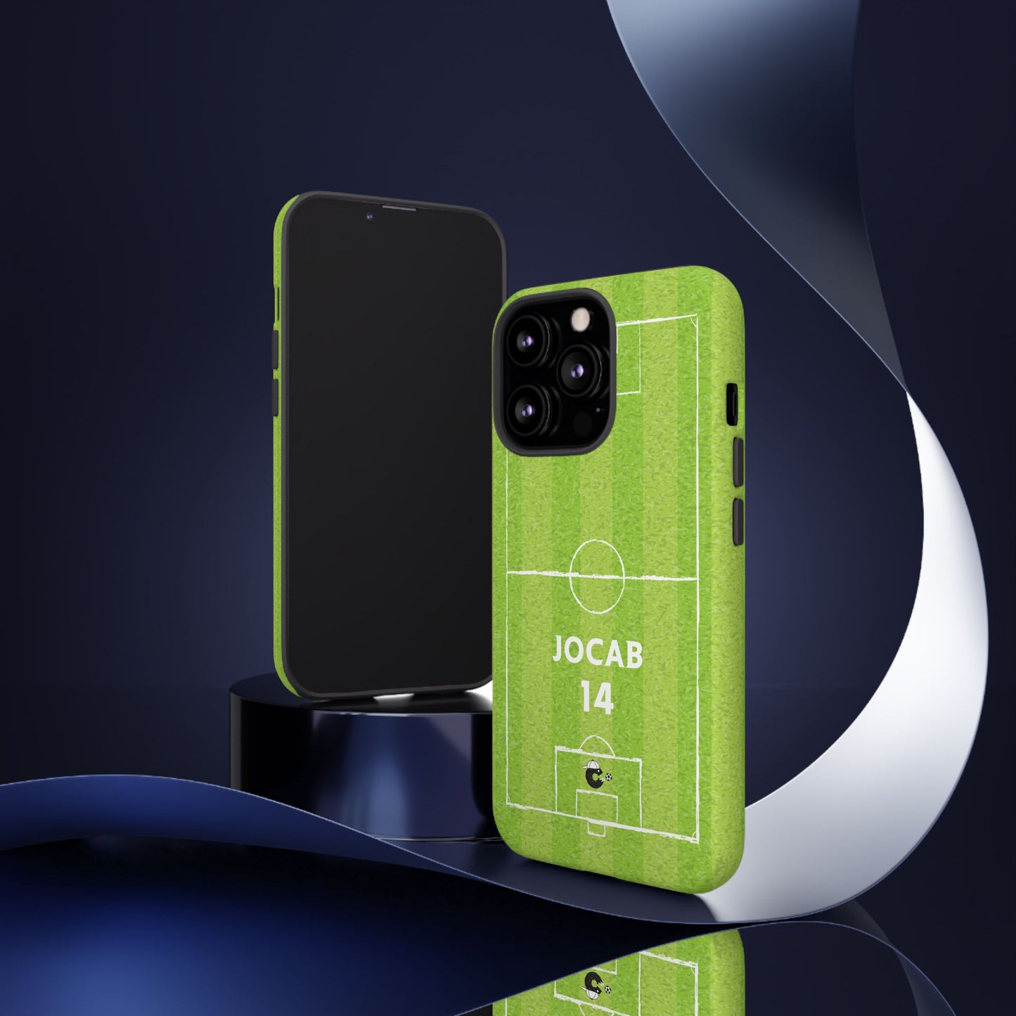 Light Green Football Phone Case - Tough Case