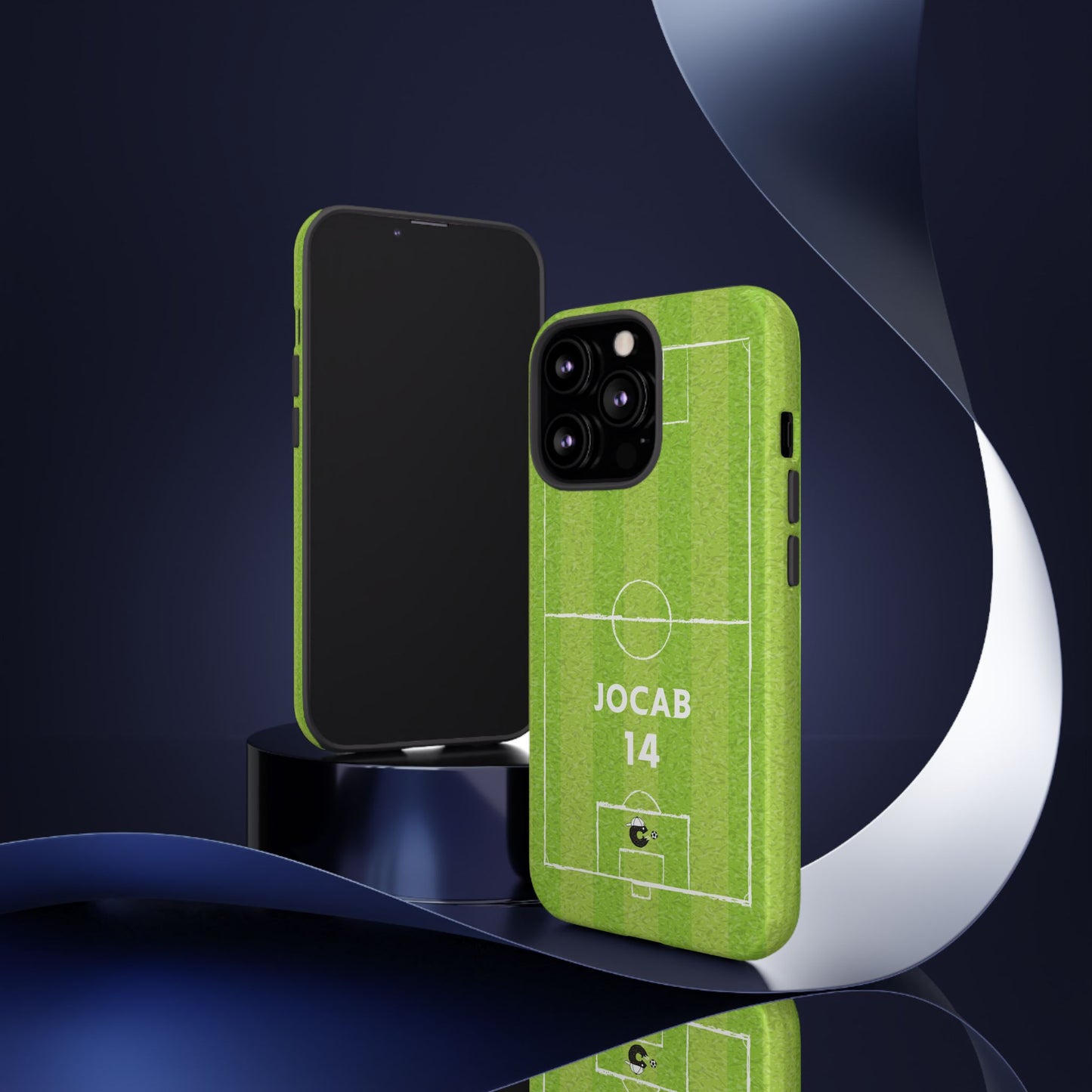 Light Green Football Phone Case - Tough Case