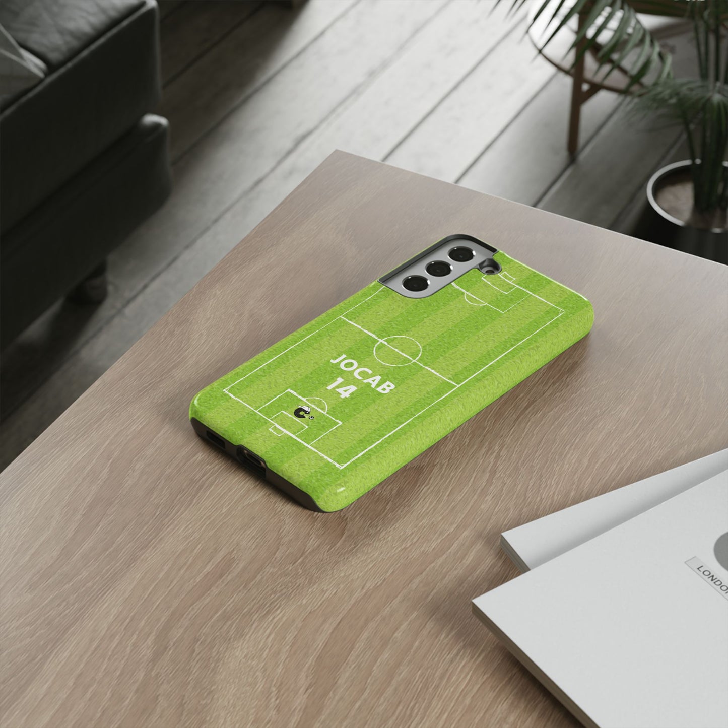 Light Green Football Phone Case - Tough Case