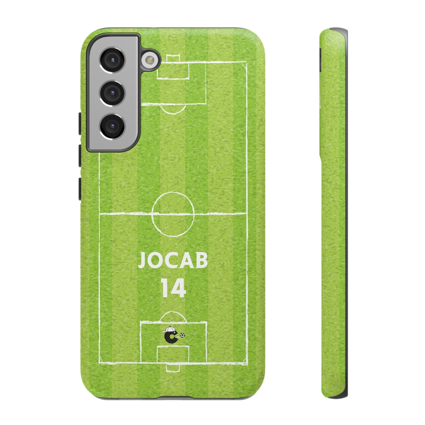 Light Green Football Phone Case - Tough Case