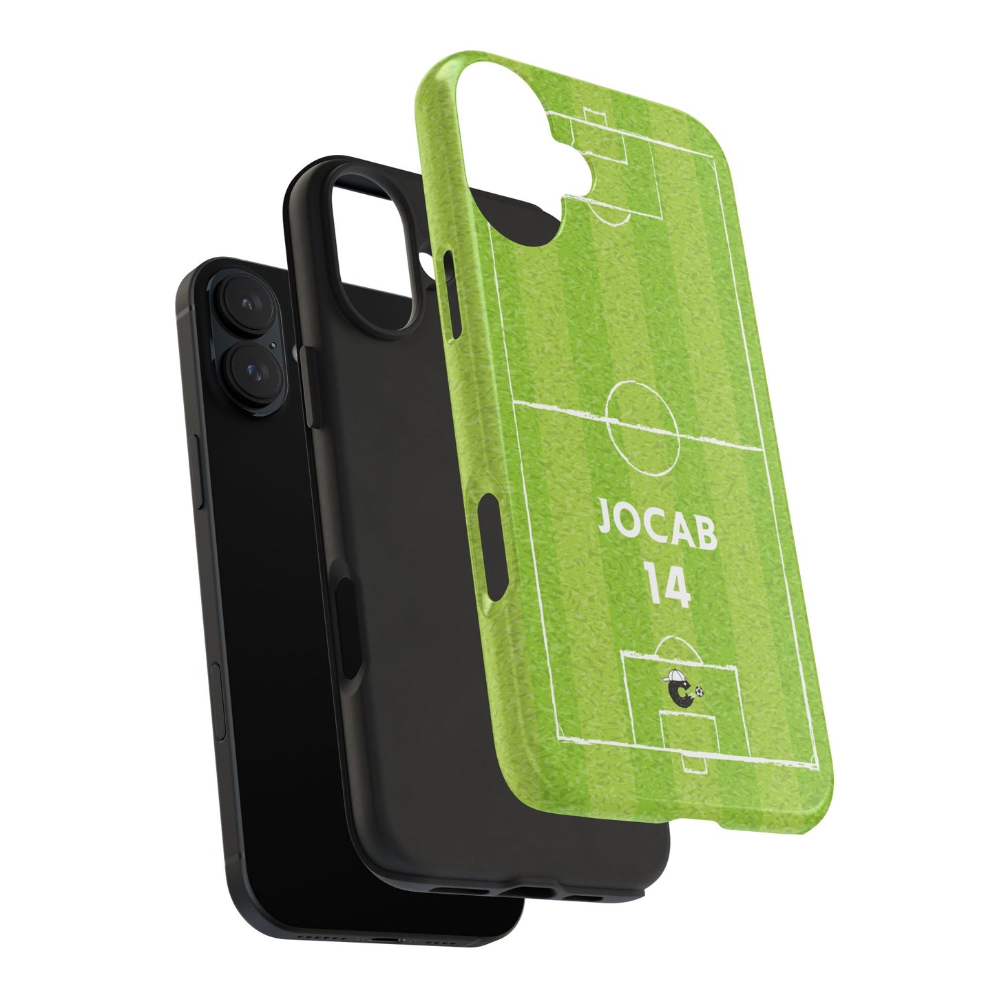 Light Green Soccer Phone Case