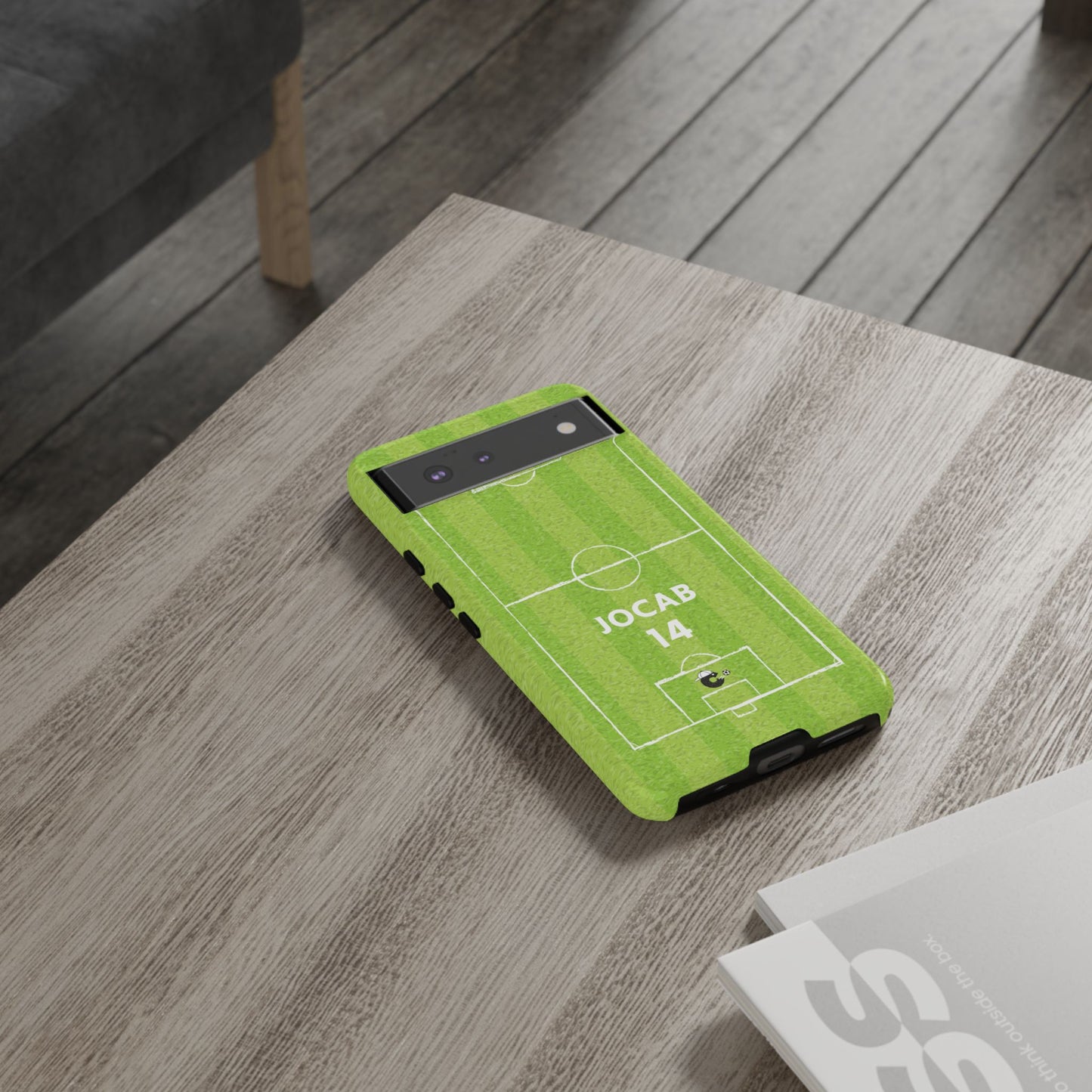 Light Green Football Phone Case - Tough Case
