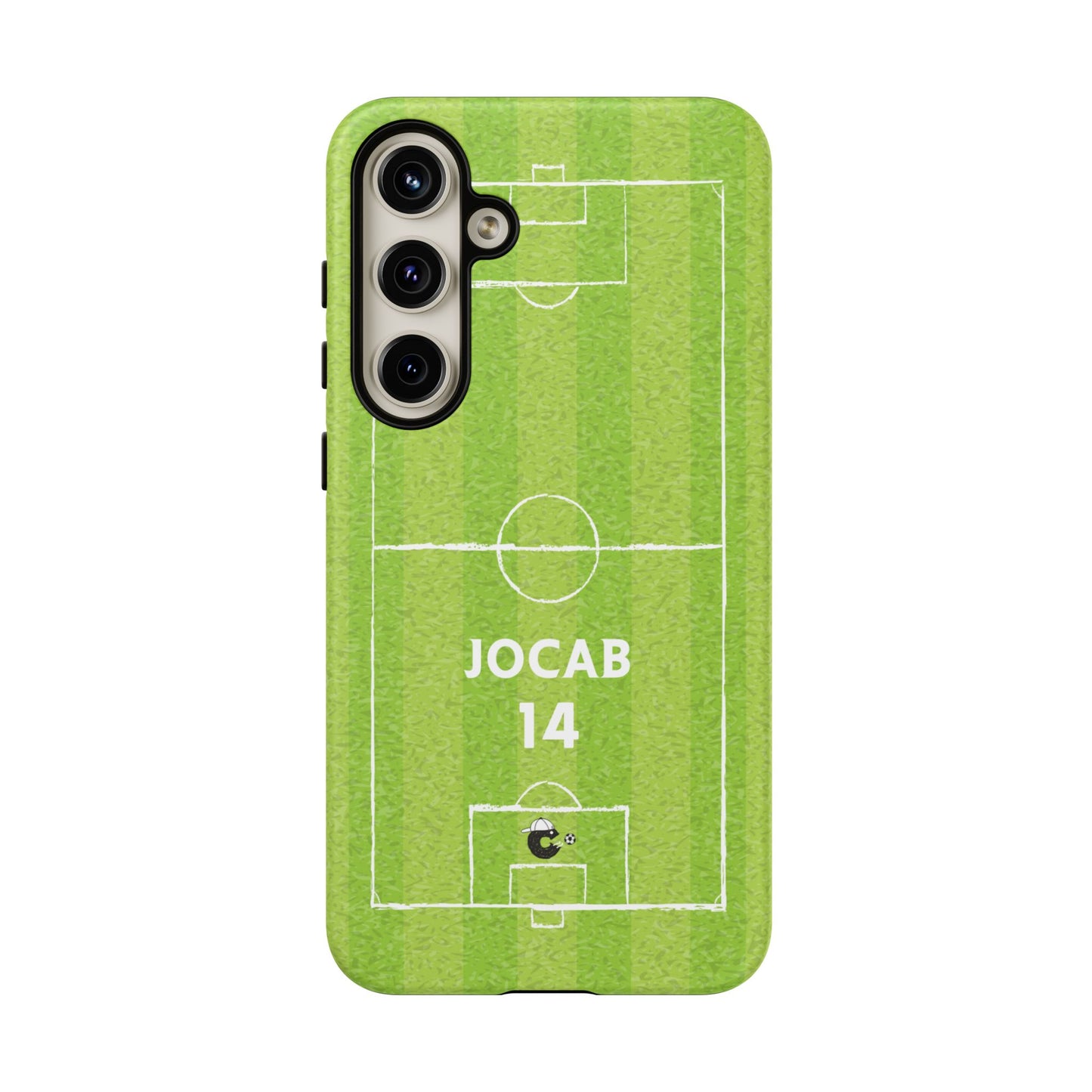 Light Green Football Phone Case - Tough Case