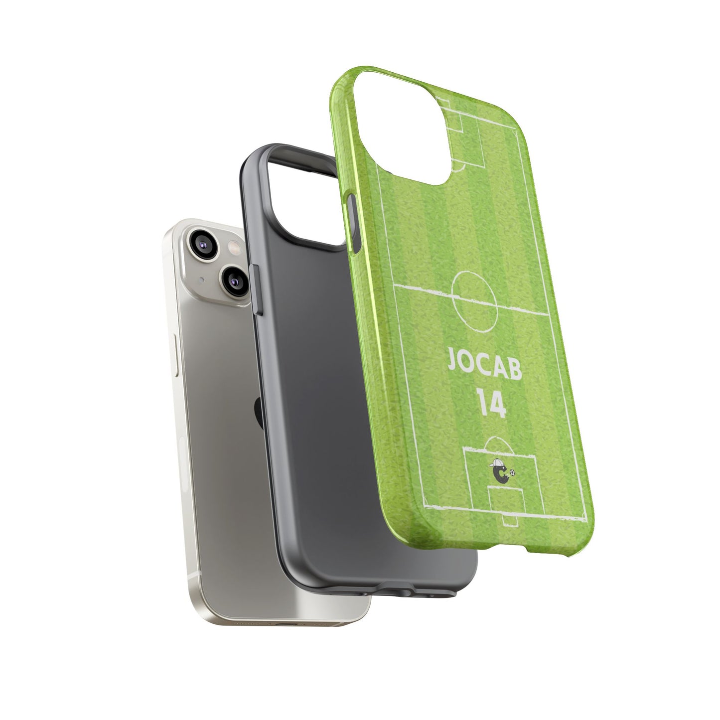 Light Green Football Phone Case - Tough Case