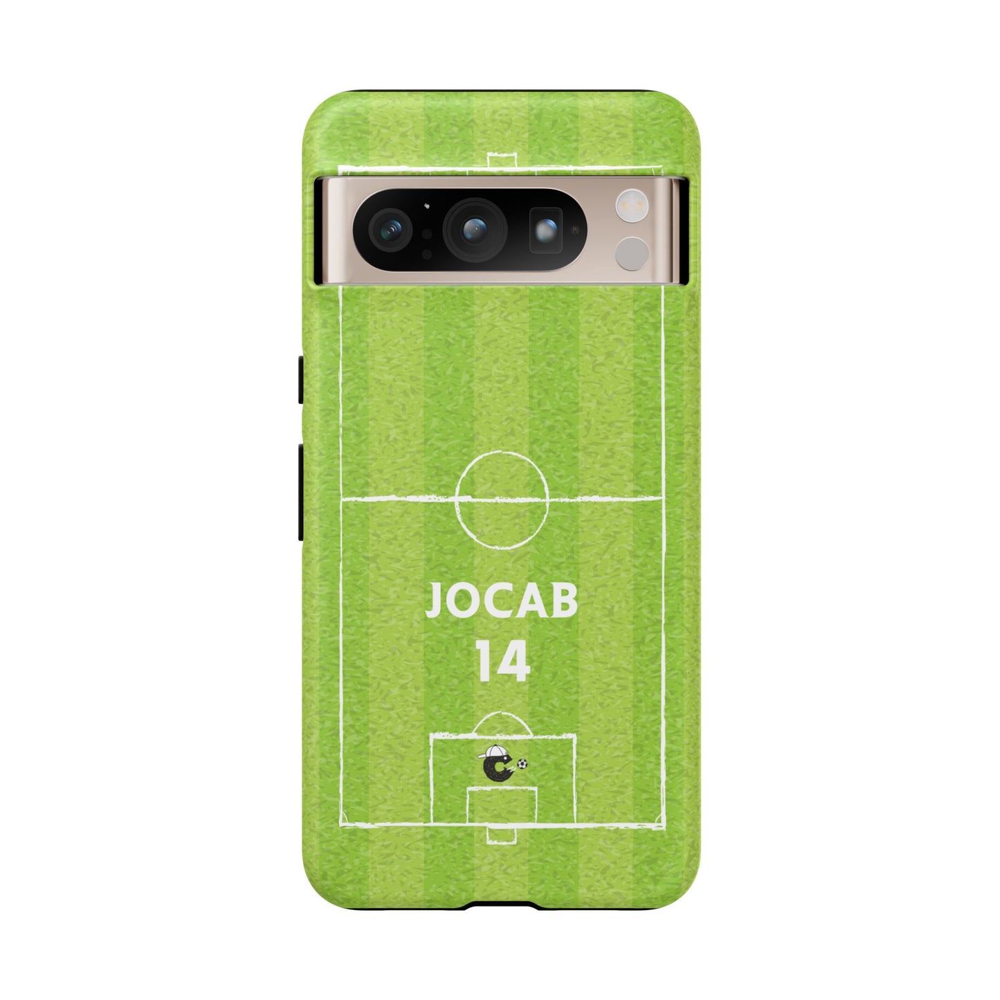 Light Green Football Phone Case - Tough Case