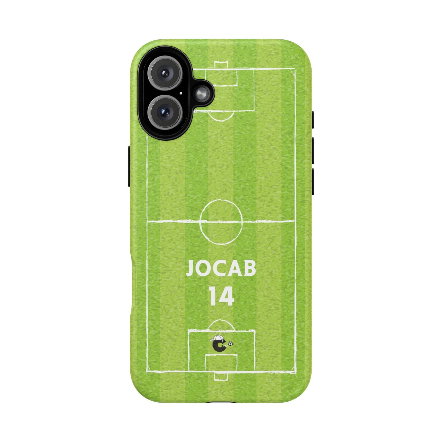 Light Green Football Phone Case - Tough Case