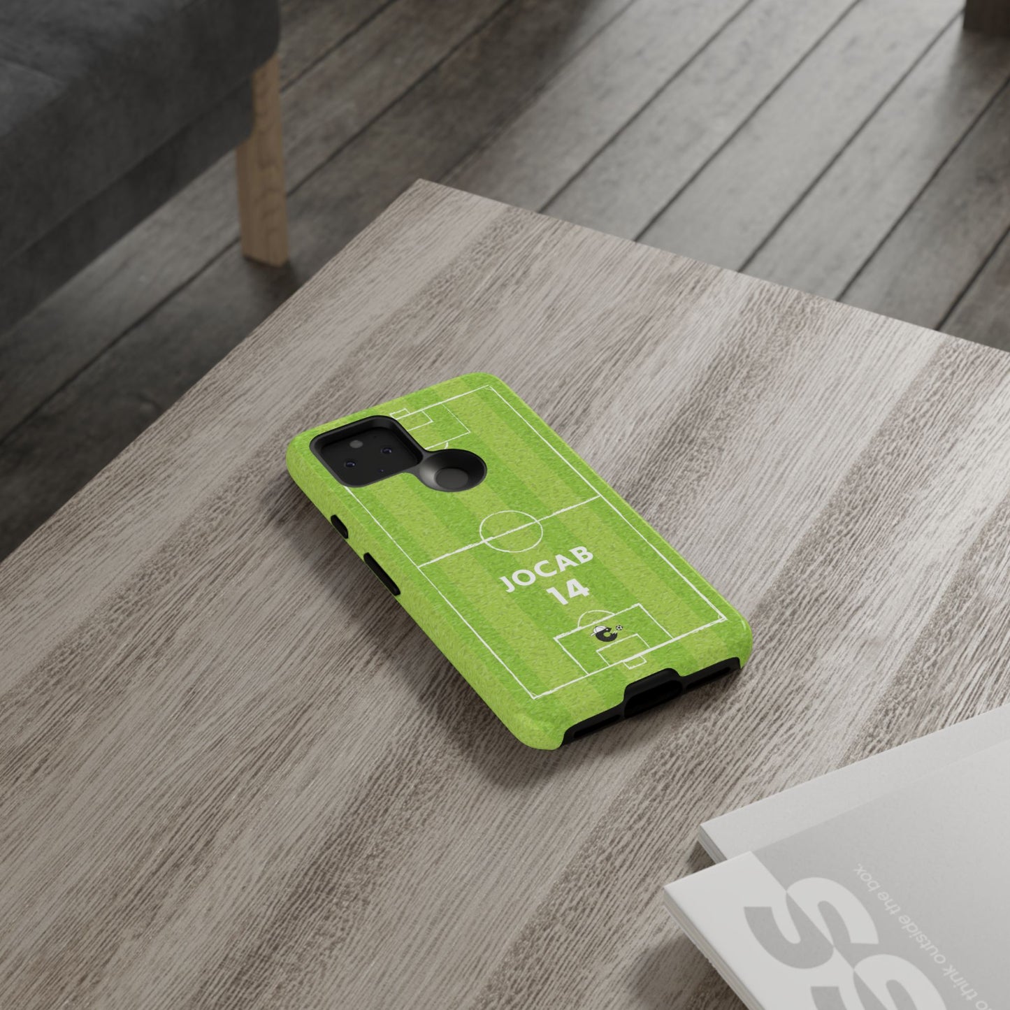 Light Green Football Phone Case - Tough Case