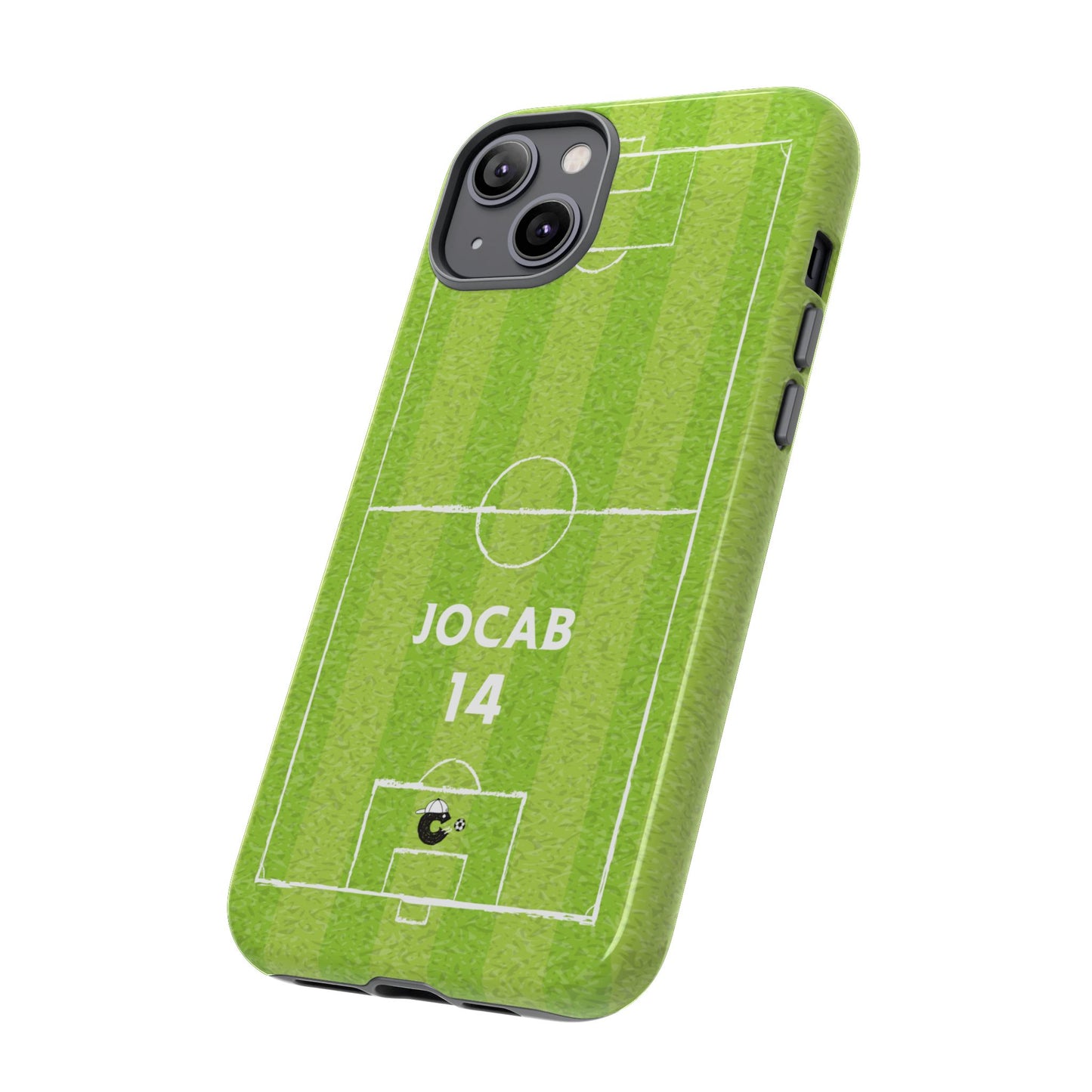 Light Green Football Phone Case - Tough Case