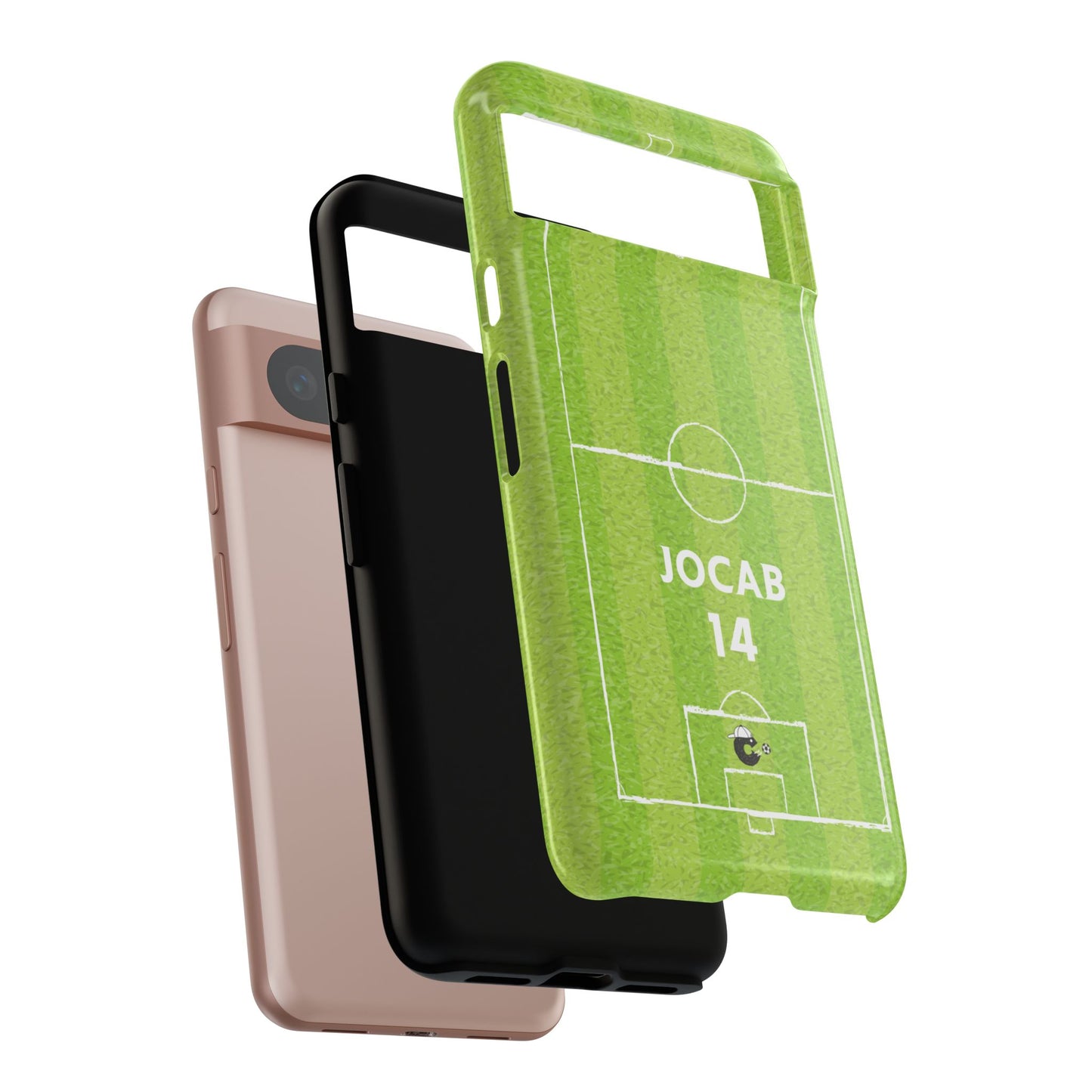 Light Green Football Phone Case - Tough Case