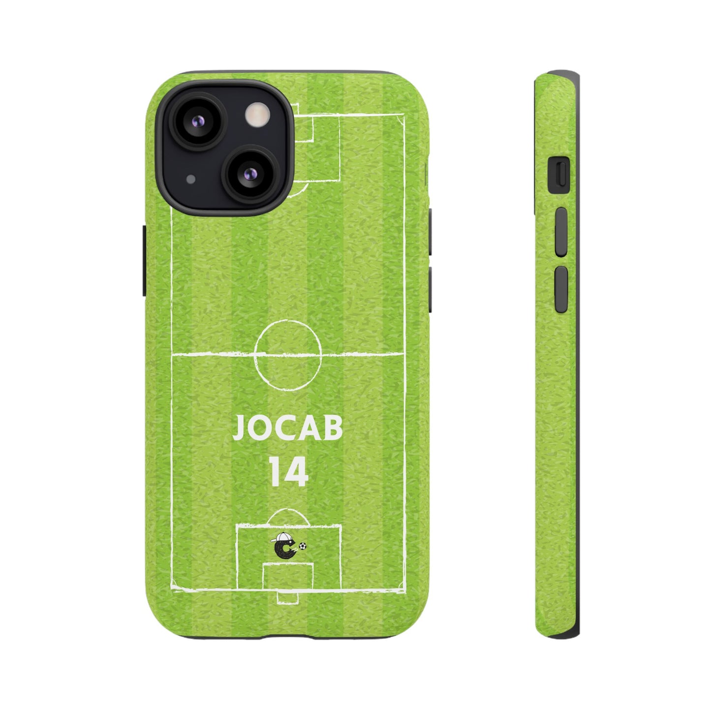 Light Green Football Phone Case - Tough Case
