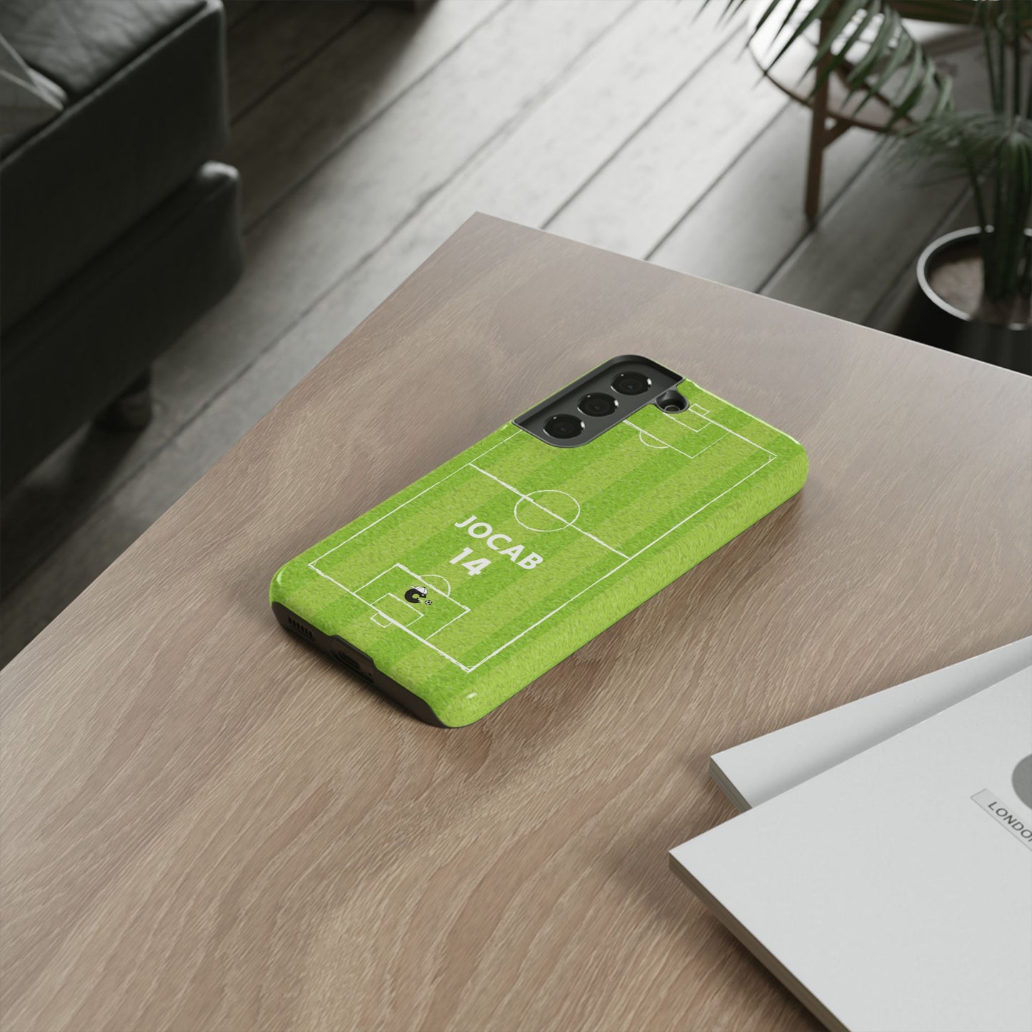 Light Green Football Phone Case - Tough Case