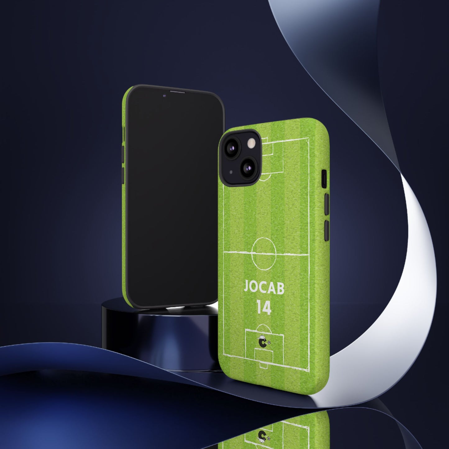 Light Green Football Phone Case - Tough Case
