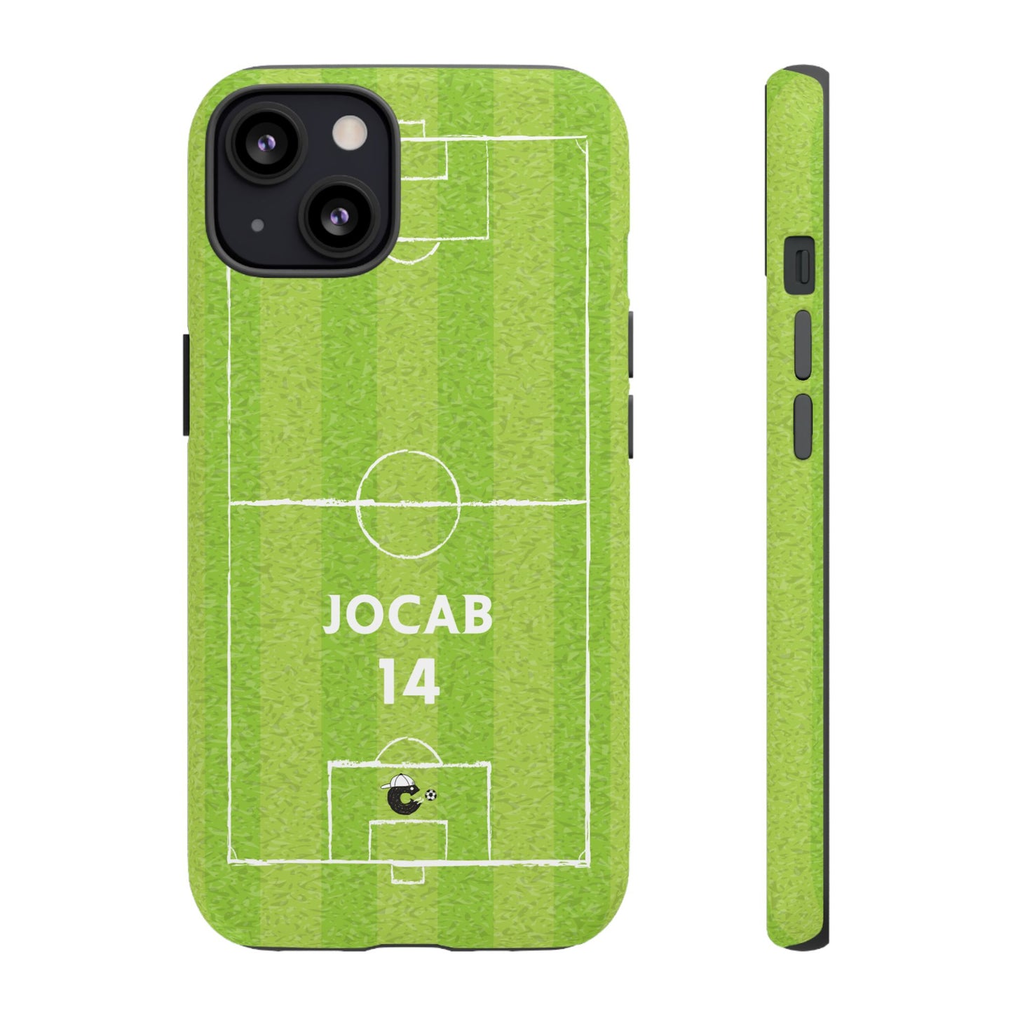 Light Green Football Phone Case - Tough Case