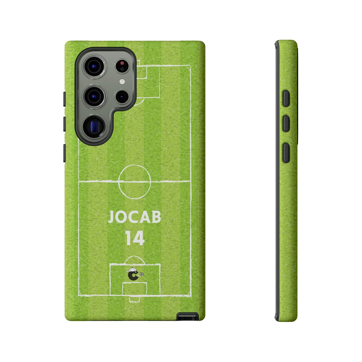 Light Green Football Phone Case - Tough Case
