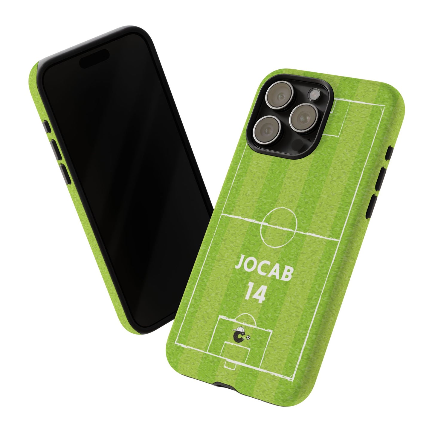 Light Green Football Phone Case - Tough Case