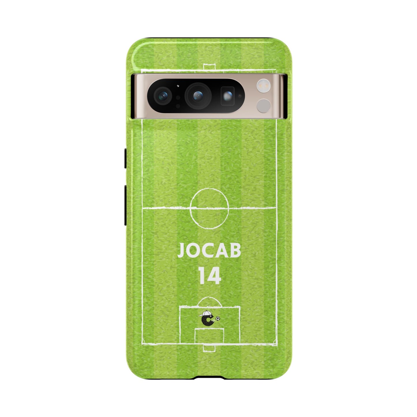 Light Green Football Phone Case - Tough Case