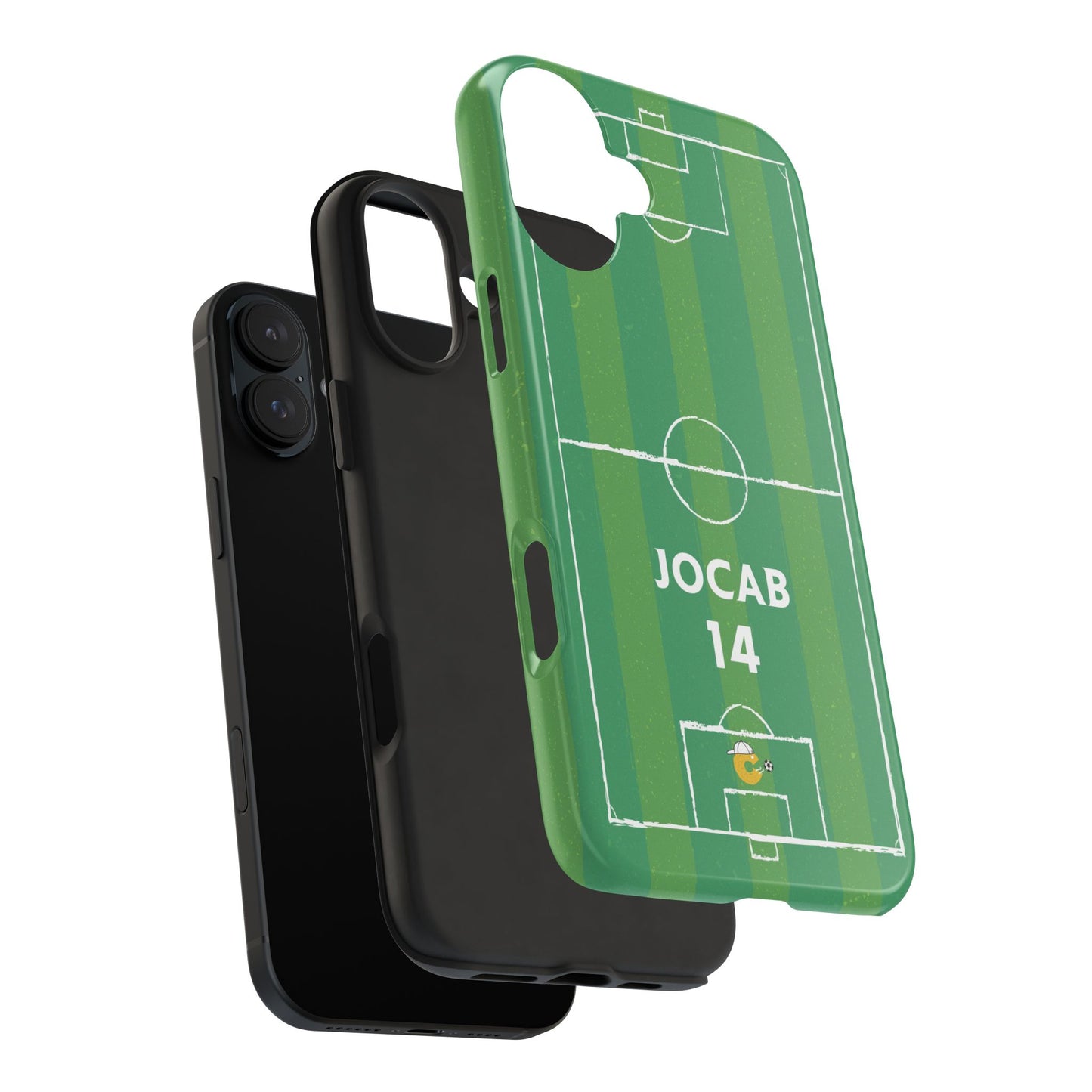 Dark Green Soccer Phone Case