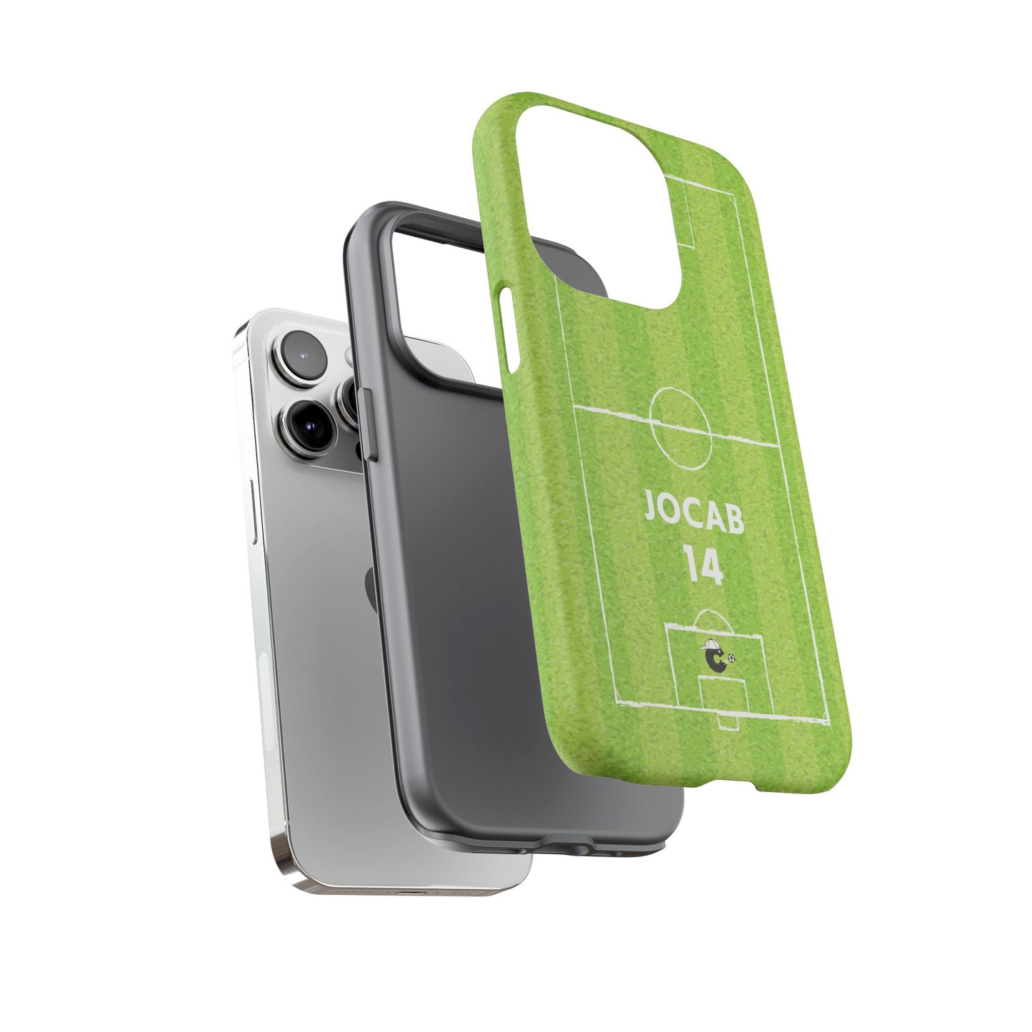 Light Green Football Phone Case - Tough Case