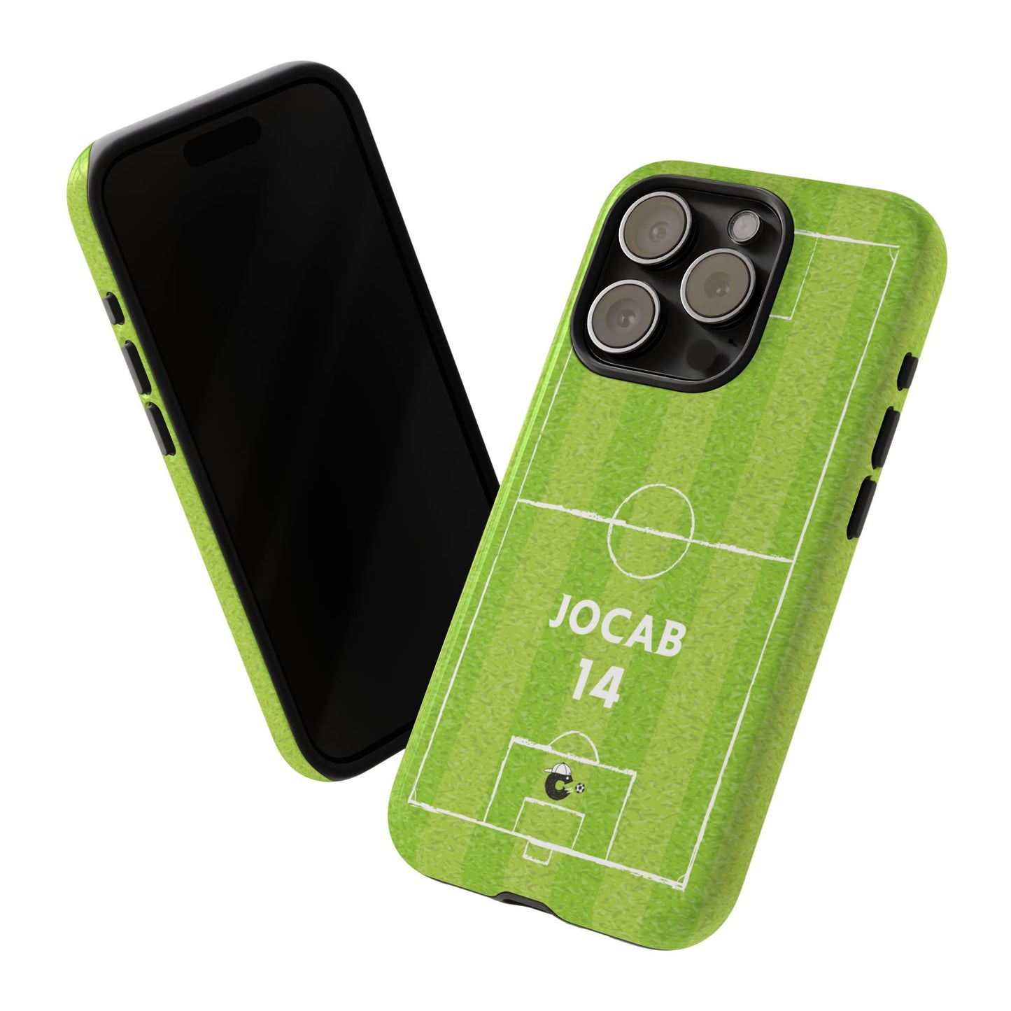 Light Green Football Phone Case - Tough Case