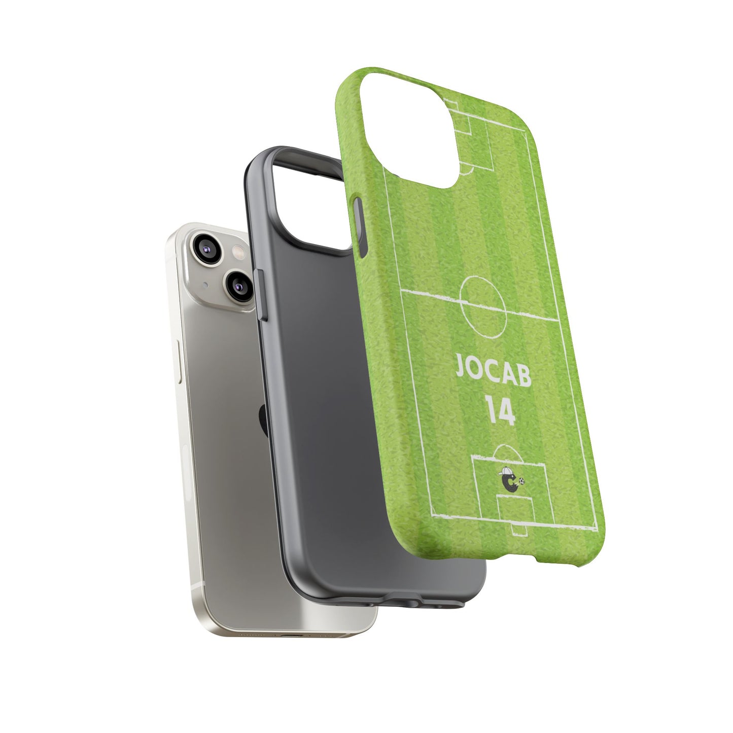 Light Green Football Phone Case - Tough Case