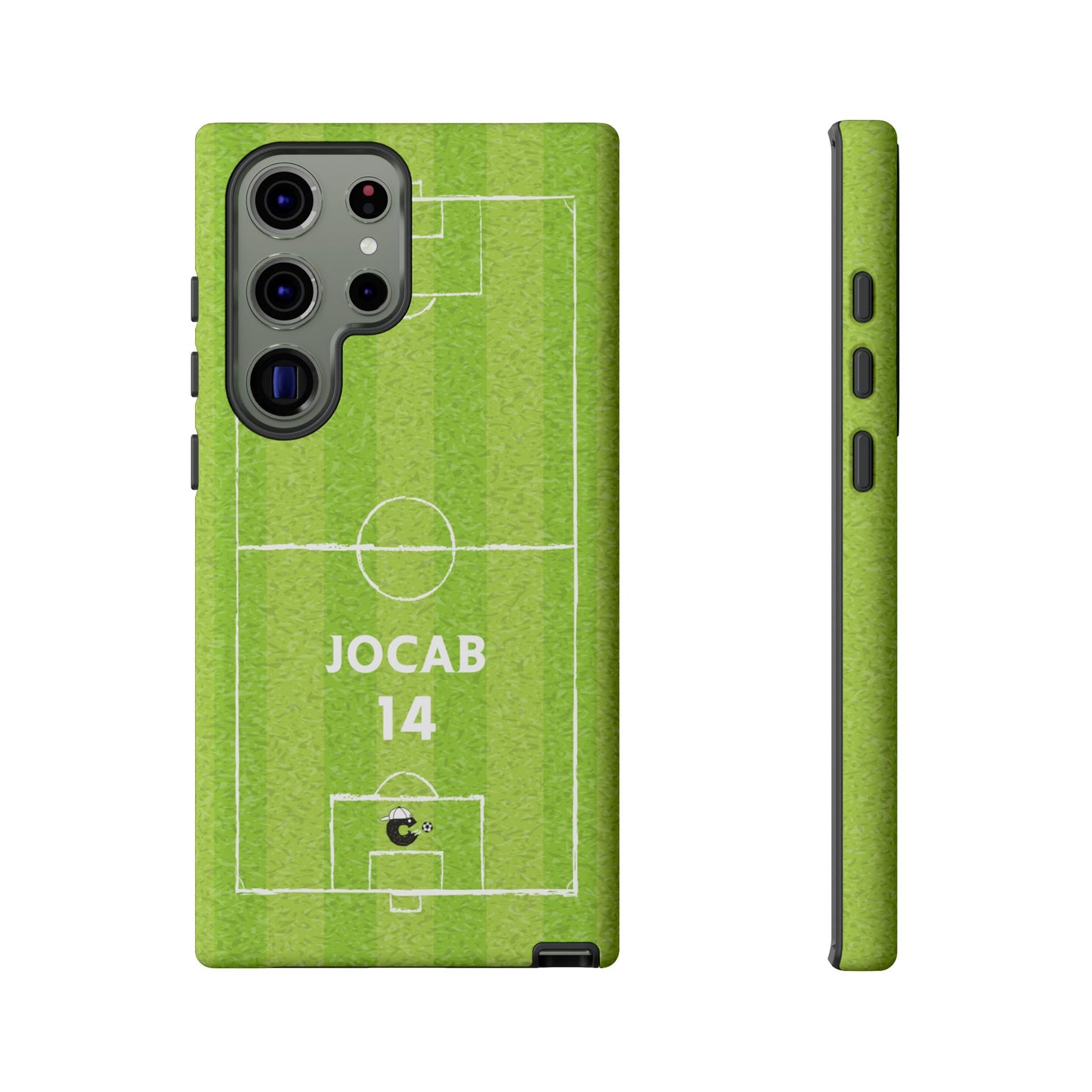 Light Green Football Phone Case - Tough Case