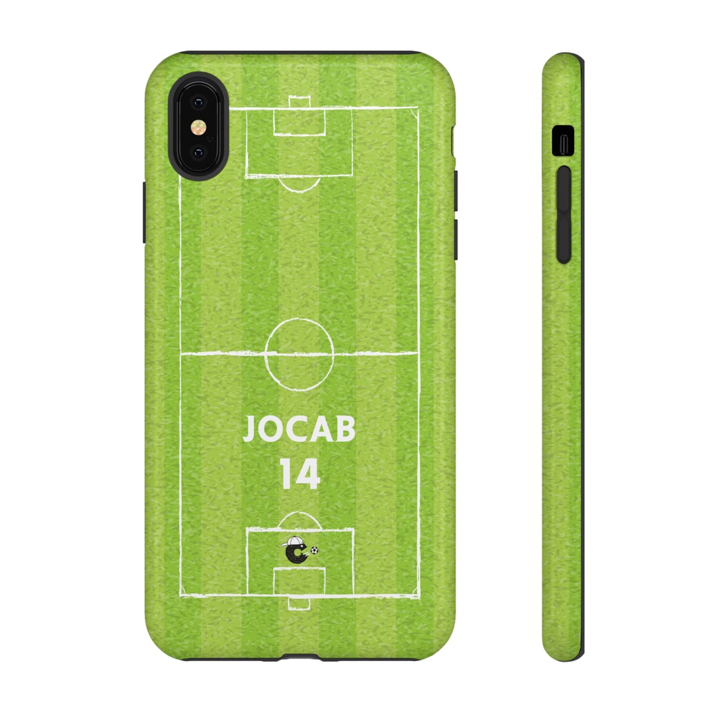 Light Green Football Phone Case - Tough Case