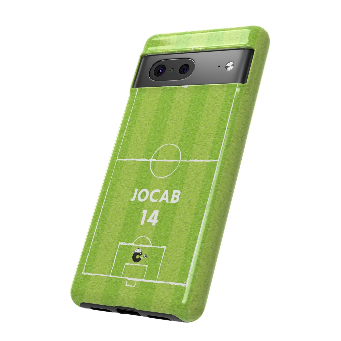 Light Green Football Phone Case - Tough Case
