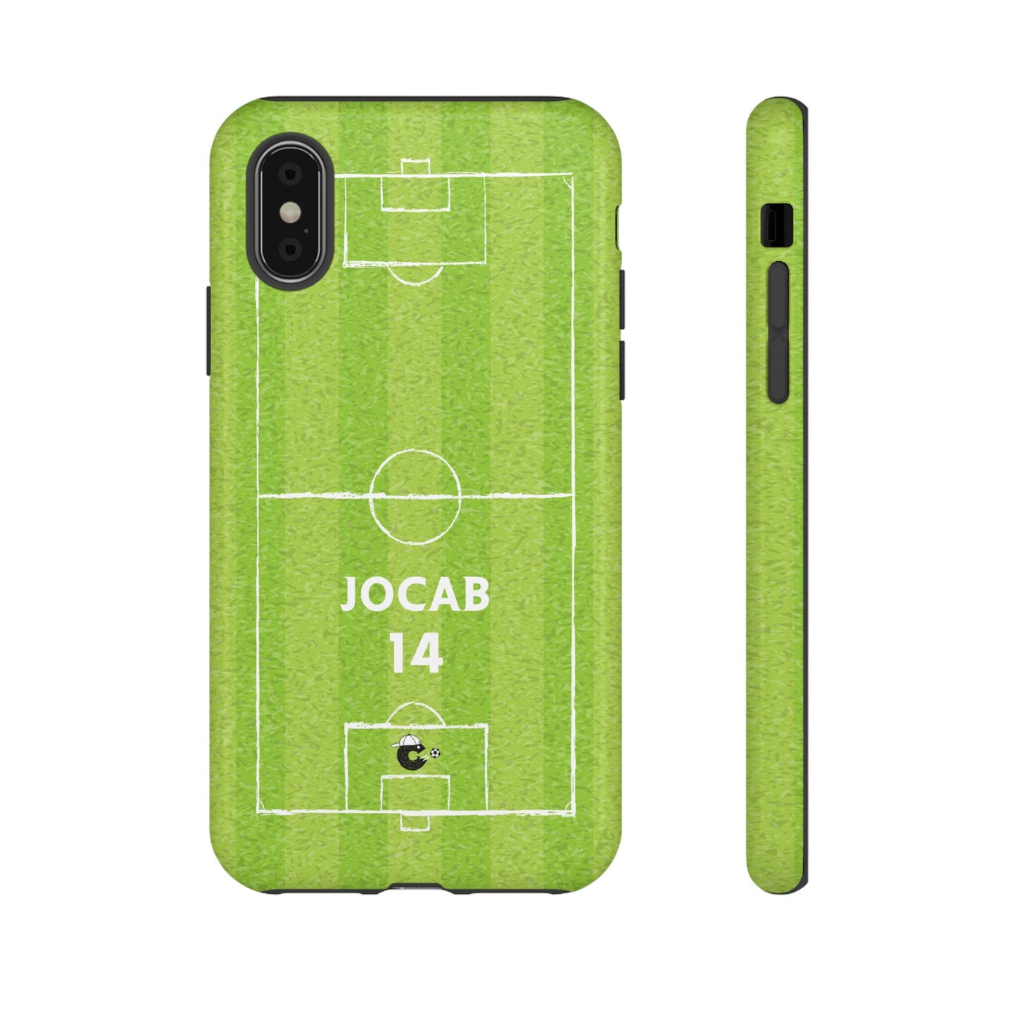 Light Green Football Phone Case - Tough Case