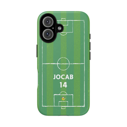 Dark Green Football Phone Case - Tough Case