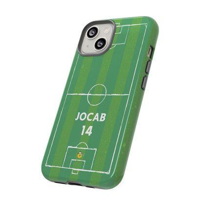 Dark Green Football Phone Case - Tough Case