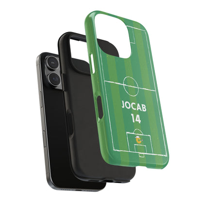 Dark Green Soccer Phone Case
