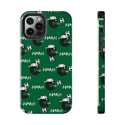 Football Mania Phone Case - Custom colour and name