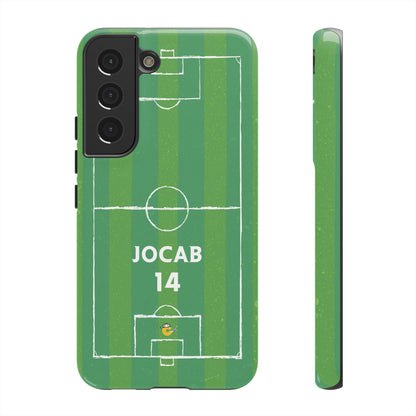 Dark Green Football Phone Case - Tough Case