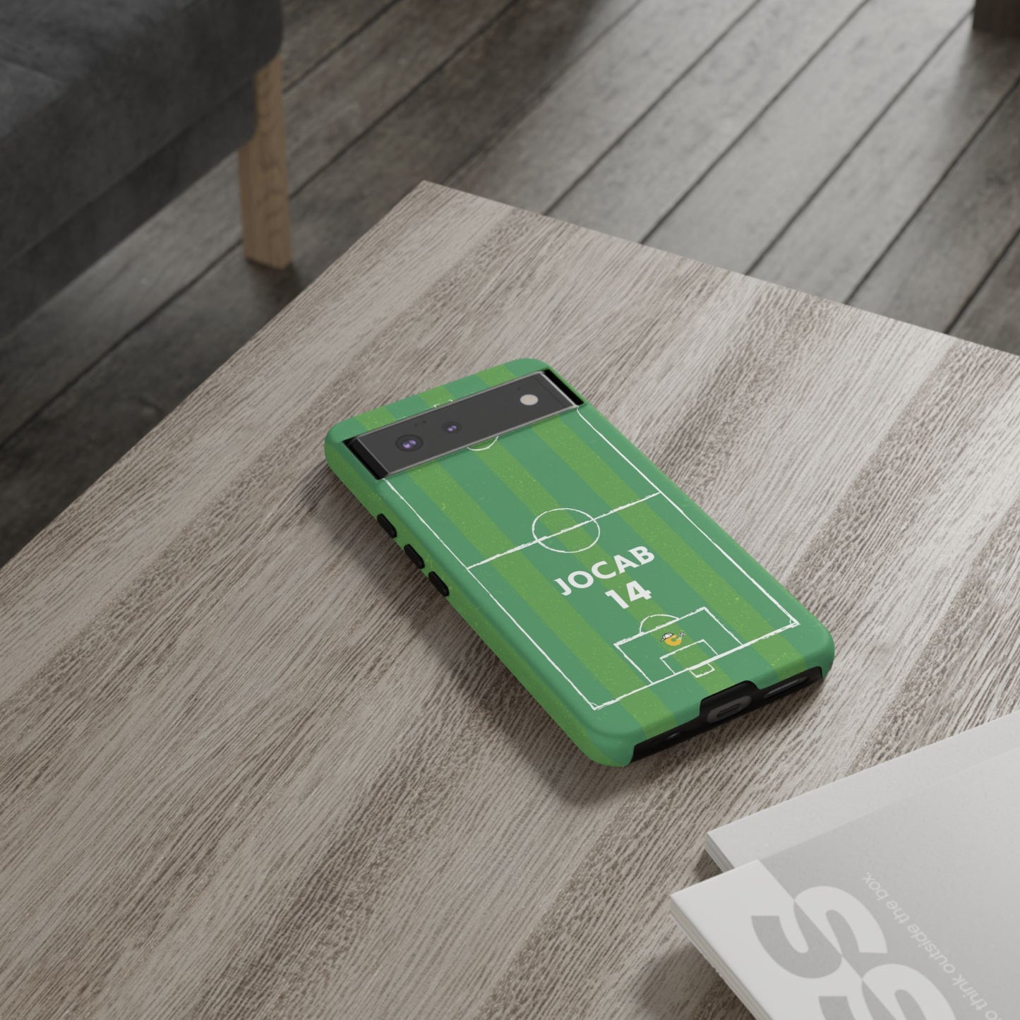 Dark Green Football Phone Case - Tough Case