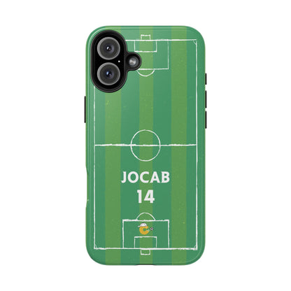 Dark Green Soccer Phone Case