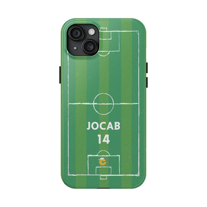 Dark Green Soccer Phone Case