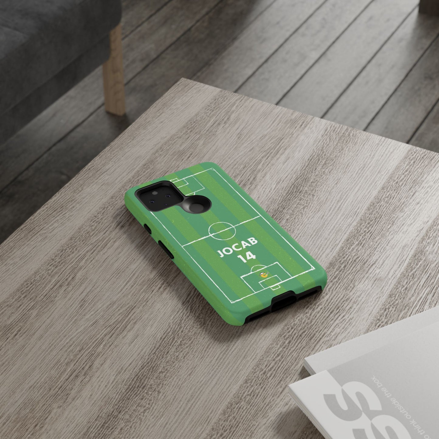 Dark Green Football Phone Case - Tough Case