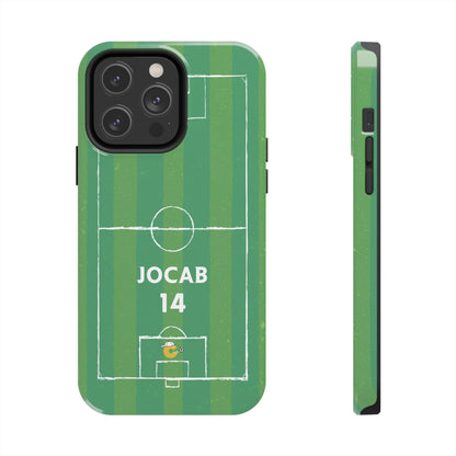 Dark Green Soccer Phone Case