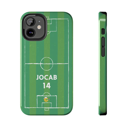 Dark Green Soccer Phone Case