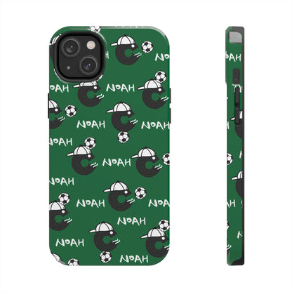 Football Mania Phone Case - Custom colour and name
