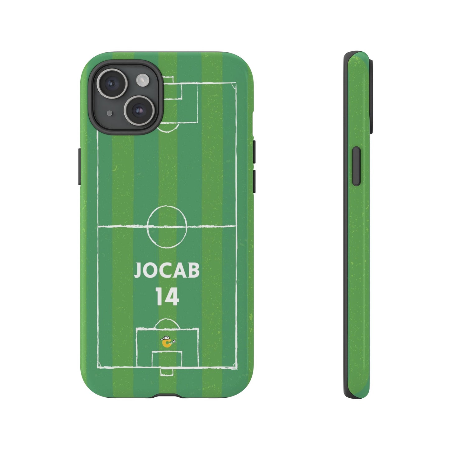 Dark Green Football Phone Case - Tough Case