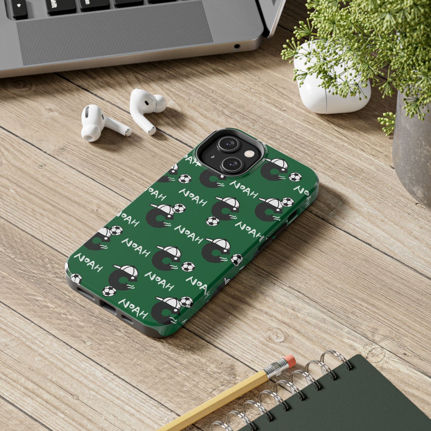 Football Mania Phone Case - Custom colour and name
