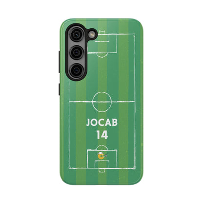 Dark Green Soccer Phone Case